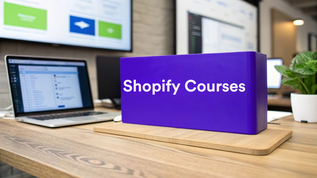 Sell Courses on Shopify: Expert Strategy Blueprint Image