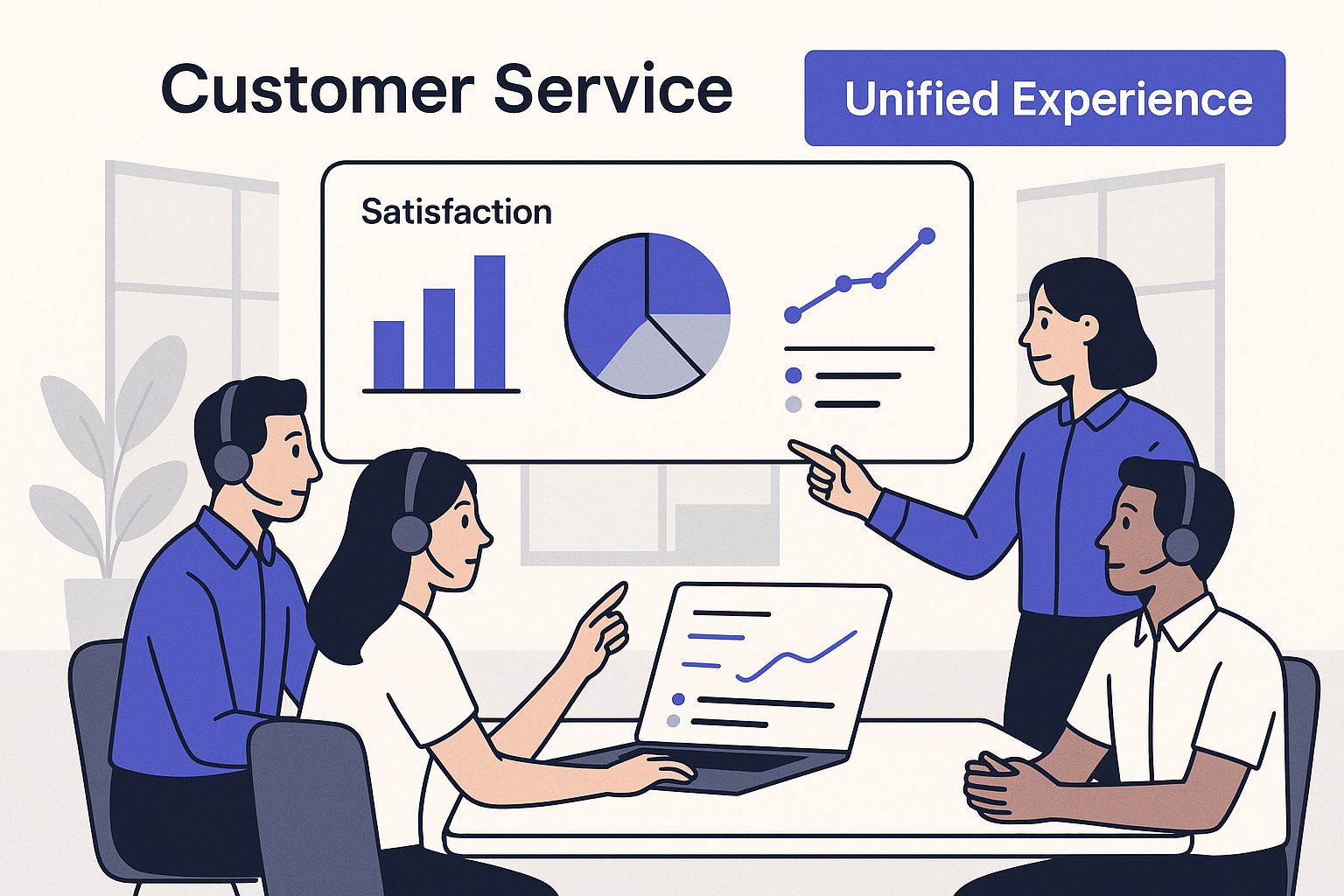 Infographic about integrated customer experience